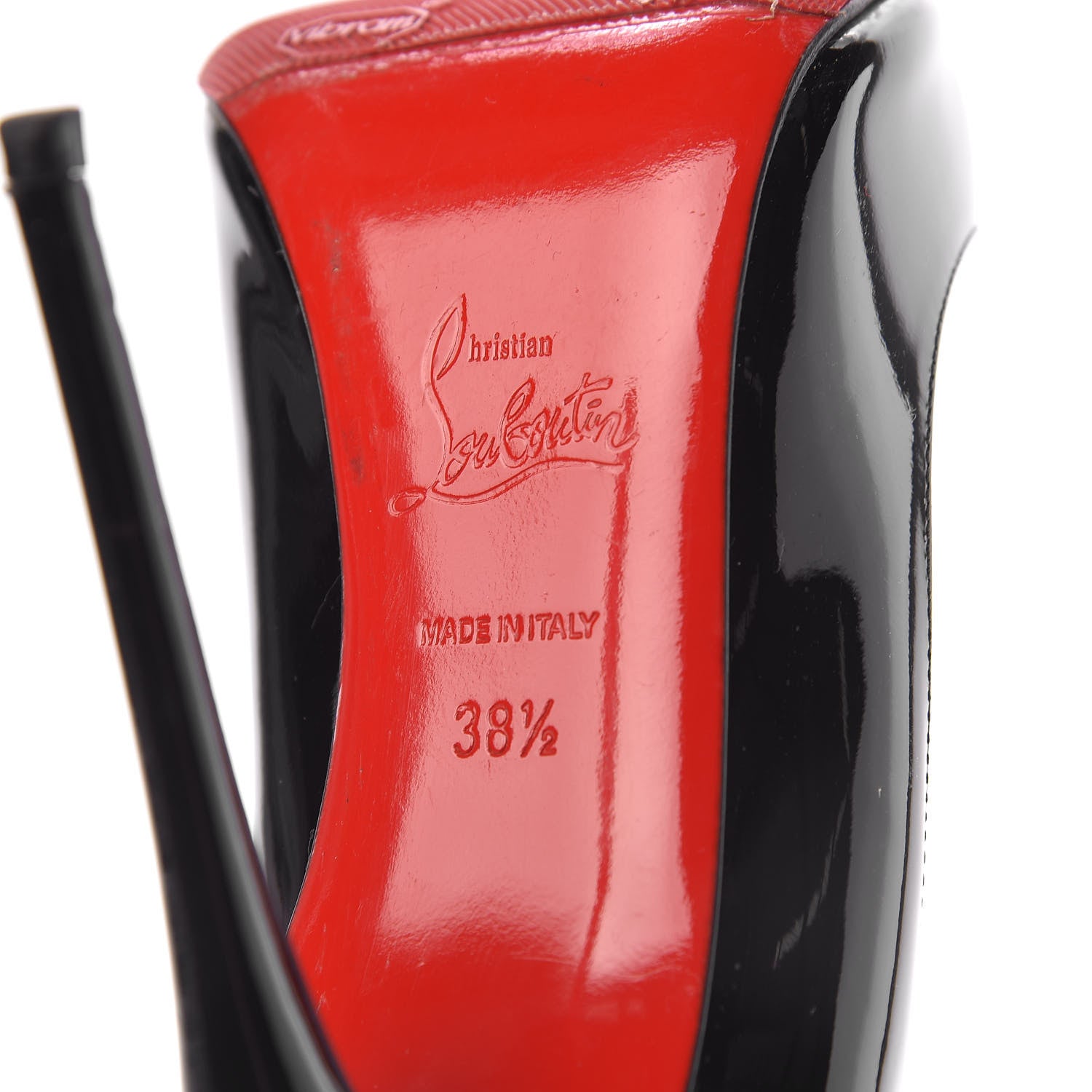 Christian Louboutin Patent So Kate 120 Pumps 38.5 Black 7 of 15