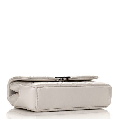 Chanel Caviar Quilted My Everything Small Flap White Black 4 of 10