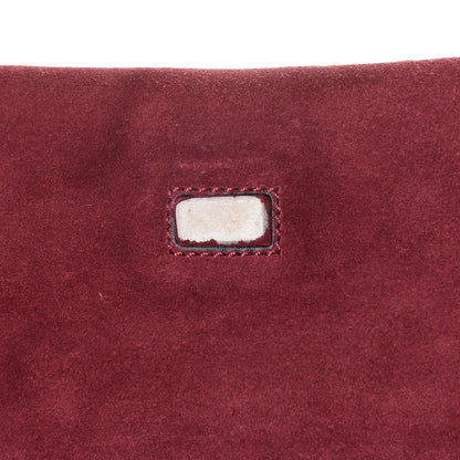 Fendi Pequin Vitello Magnetic Top Satchel Tobacco Amarena 13 of 19