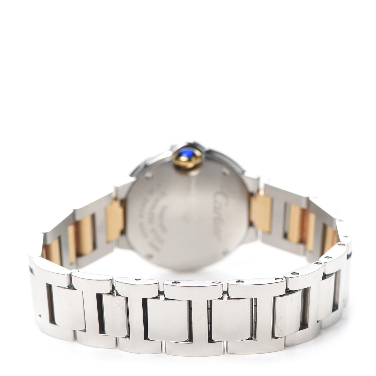 Cartier Stainless Steel 18K Yellow Gold 28mm Ballon Bleu De Cartier Quartz Watch 3 of 5