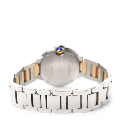 Cartier Stainless Steel 18K Yellow Gold 28mm Ballon Bleu De Cartier Quartz Watch 3 of 5