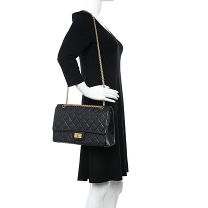 Chanel Aged Calfskin Quilted 2.55 Reissue 227 Flap Black 2 of 19