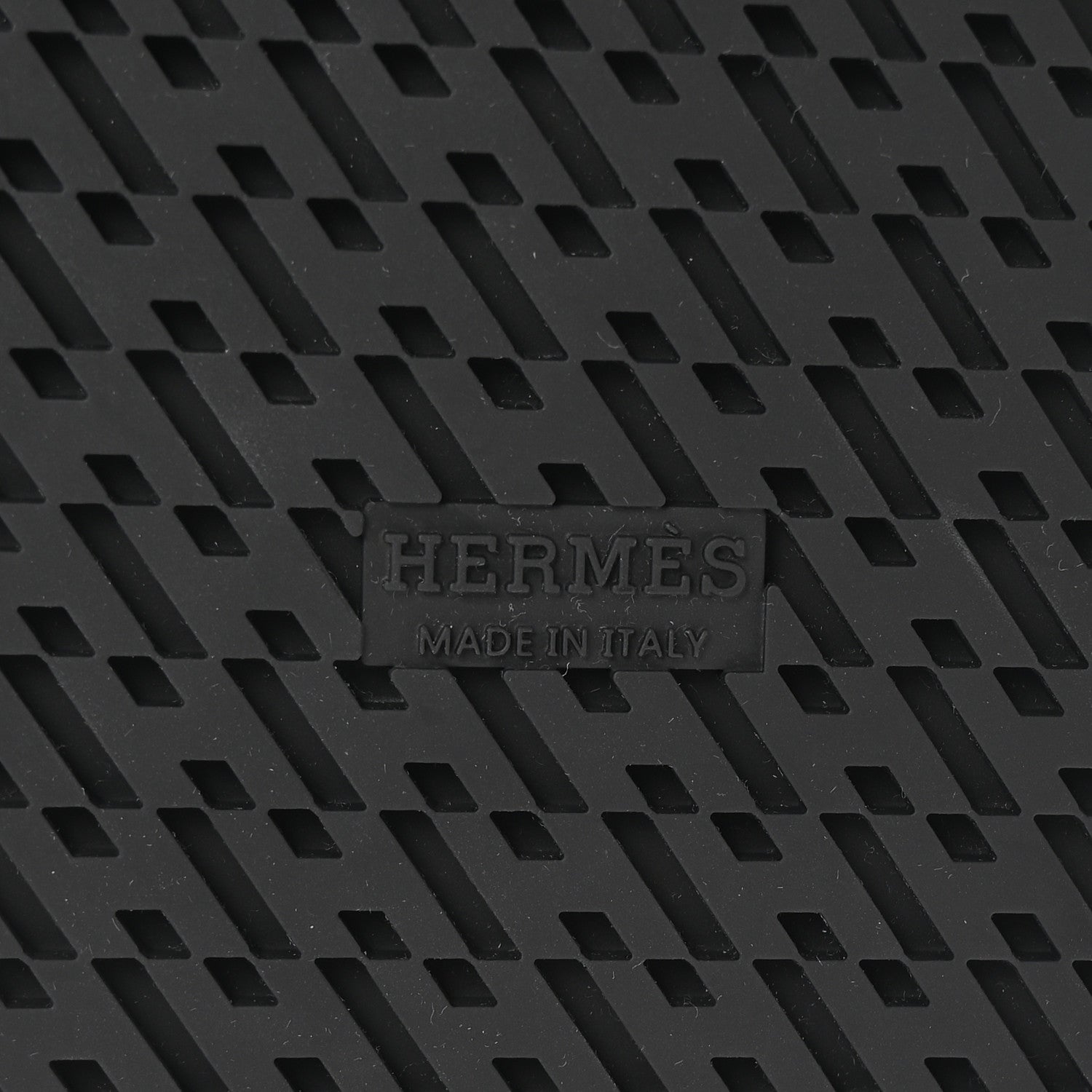 Hermes Calfskin Womens Genius Sandals 38.5 Black 7 of 10