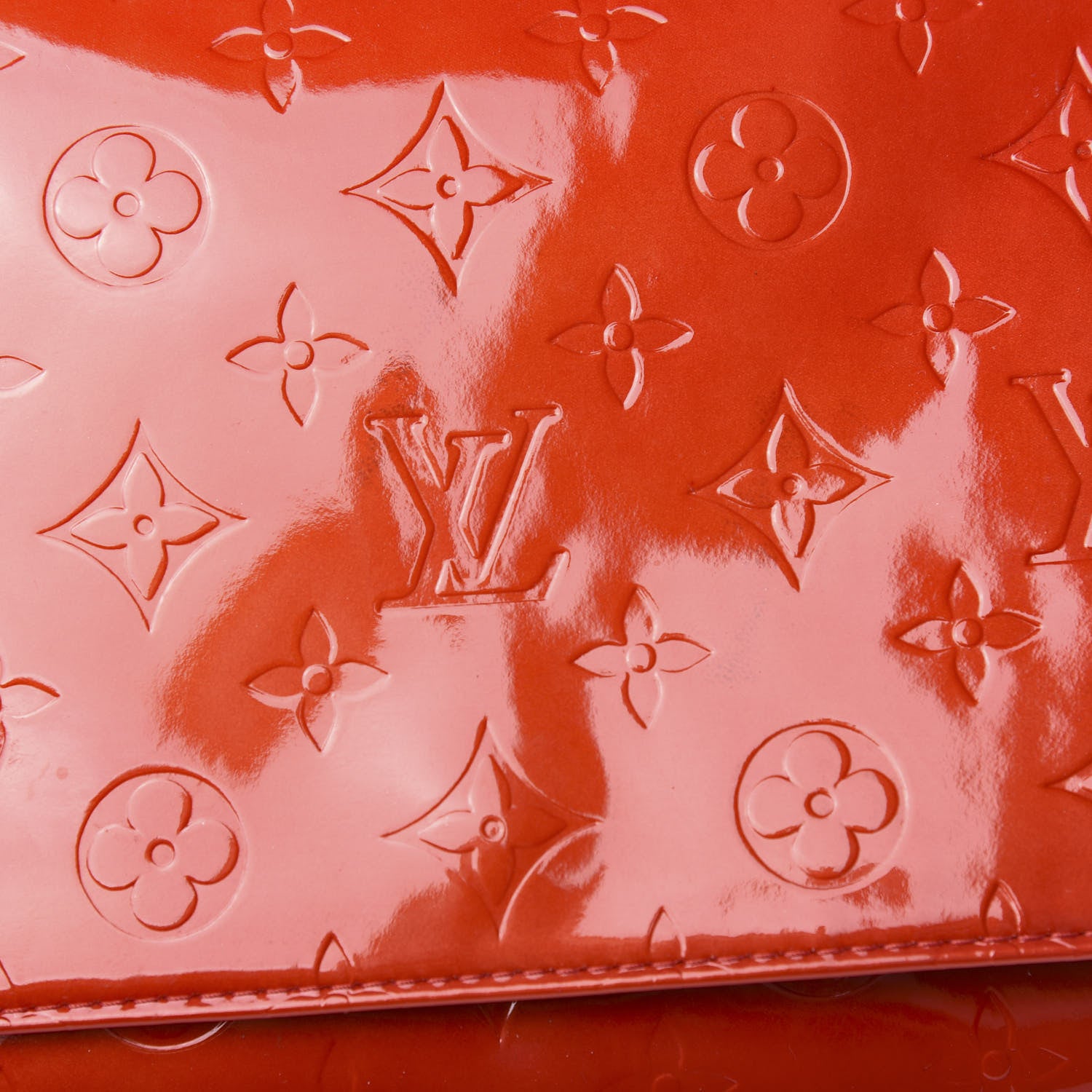 Louis Vuitton Vernis Thompson Street Rouge 8 of 9