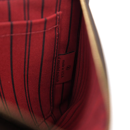 Louis Vuitton Damier Ebene Neverfull MM GM Pochette 6 of 7