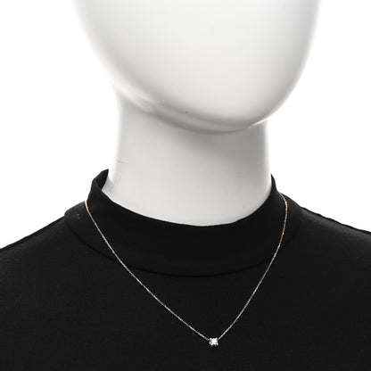 Cartier 18K Pink Gold Diamond .30ct C de Cartier  Pendant Necklace 2 of 5