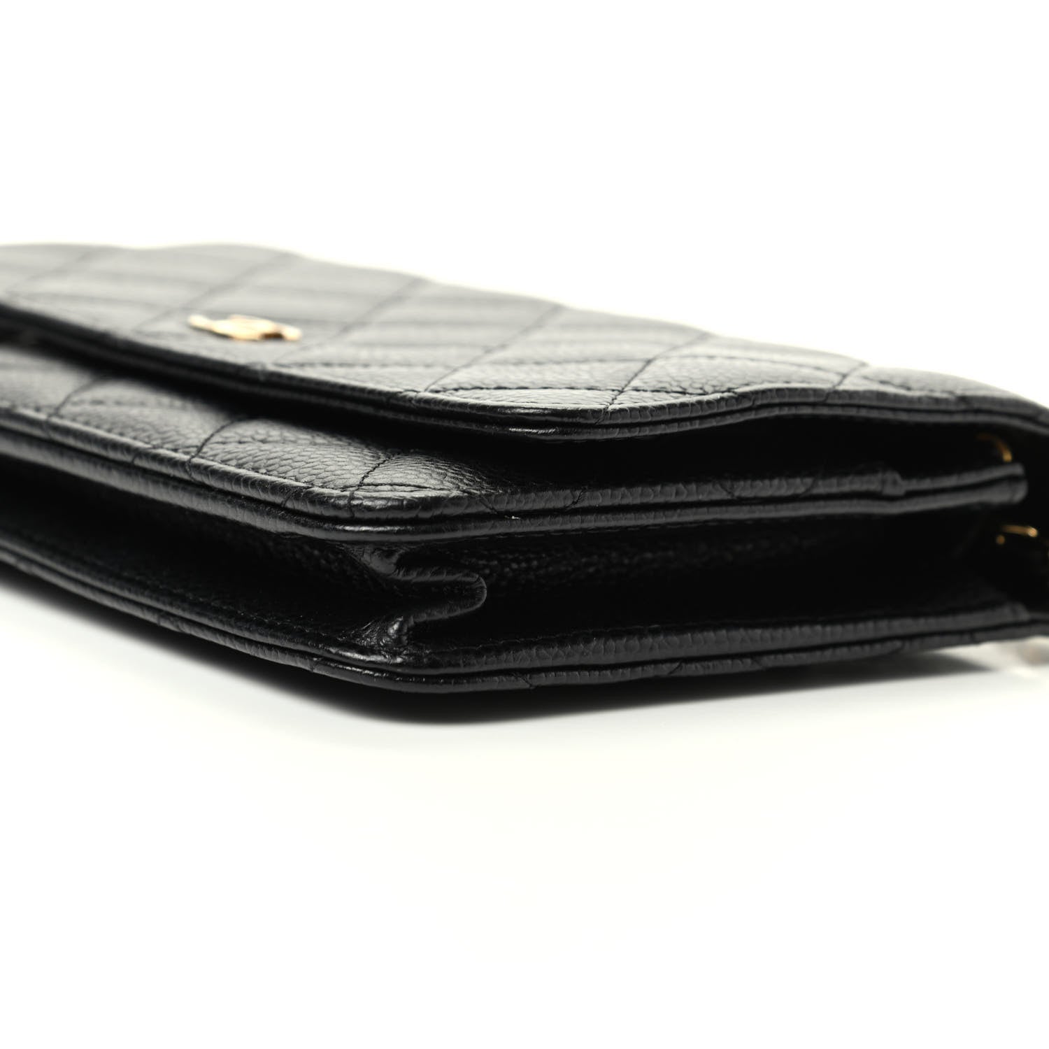 Chanel Caviar Quilted Wallet On Chain WOC Black 7 of 11