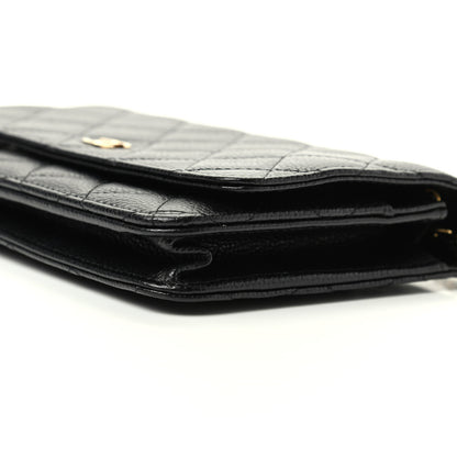 Chanel Caviar Quilted Wallet On Chain WOC Black 7 of 11