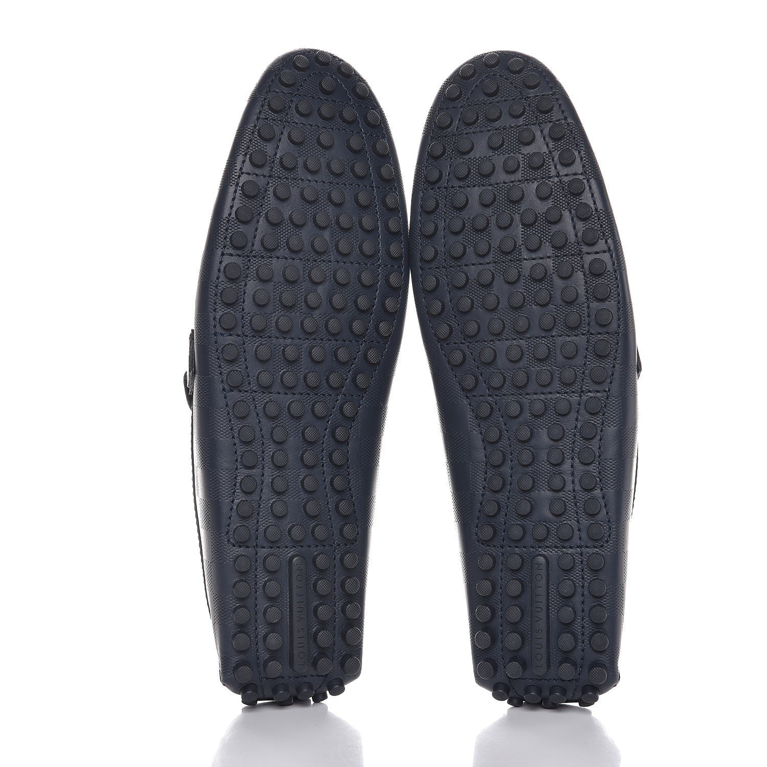 Louis Vuitton Men's Damier Infini Hockenheim Moccasin Loafers 13 Cosmos 5 of 8