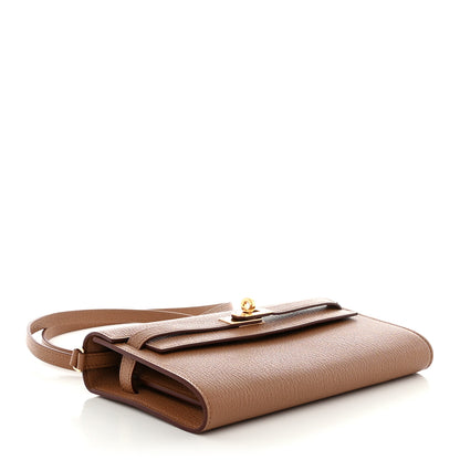 Hermes Chevre Mysore Kelly Wallet To Go Quebracho 4 of 9