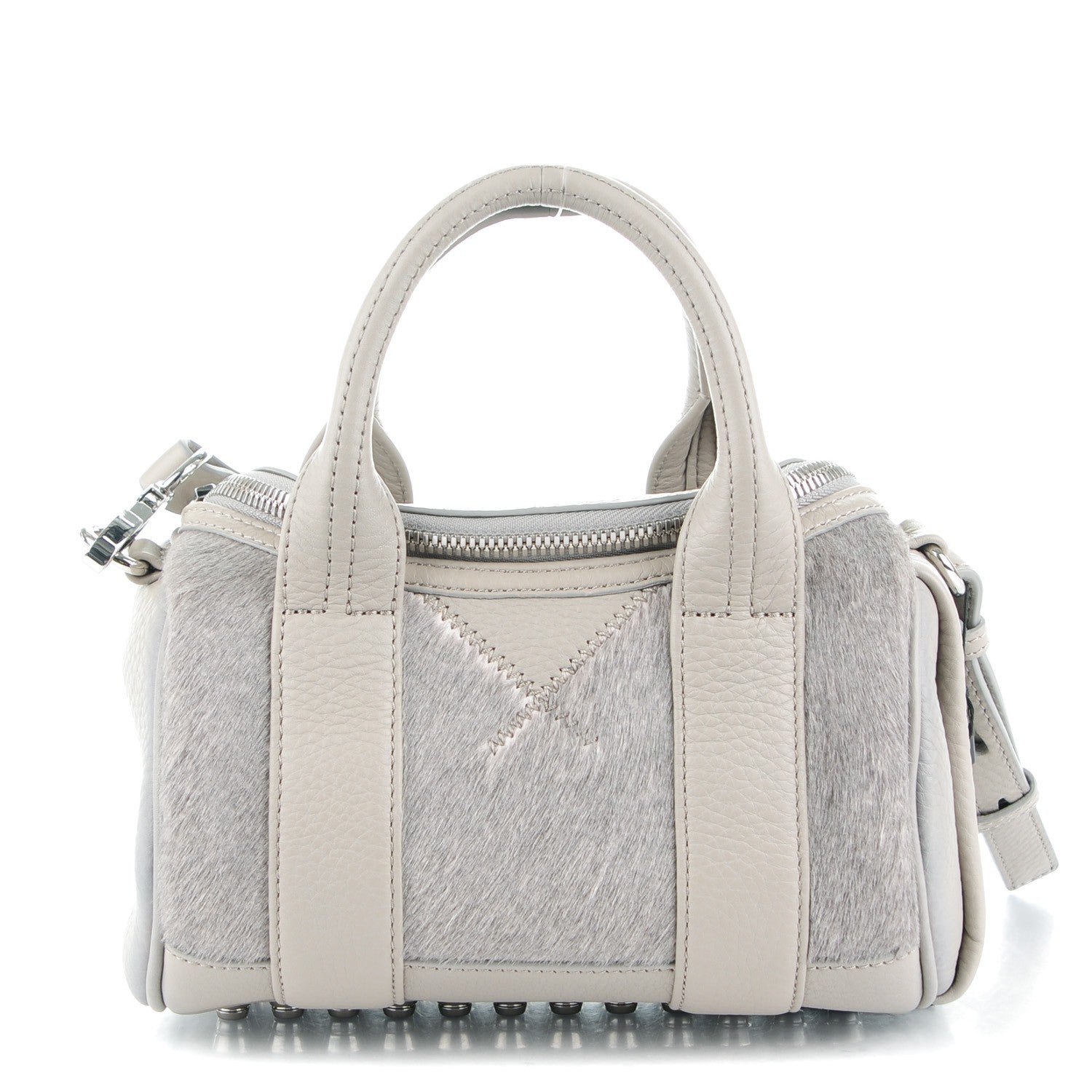 Alexander Wang Calf Hair Mini Rockie Pewter Rhodium Hardware 1 of 8