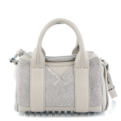 Alexander Wang Calf Hair Mini Rockie Pewter Rhodium Hardware 1 of 8