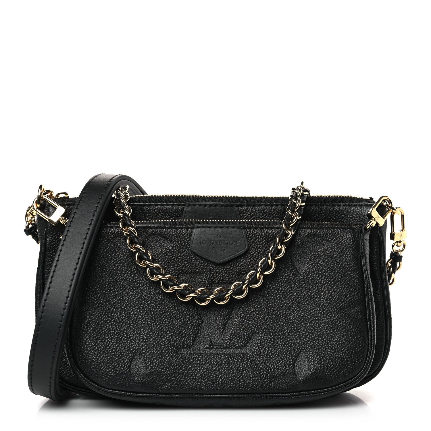 Louis Vuitton Empreinte Monogram Giant Multi Pochette Accessories Black 1 of 10