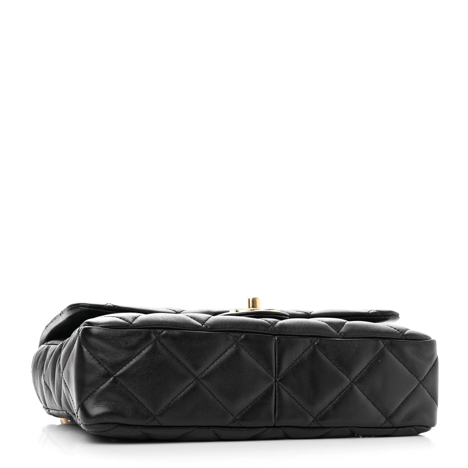 Chanel Lambskin Quilted Large CC Funky Town Flap Black 4 of 11