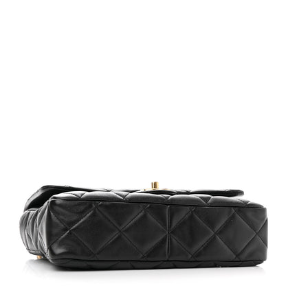 Chanel Lambskin Quilted Large CC Funky Town Flap Black 4 of 11