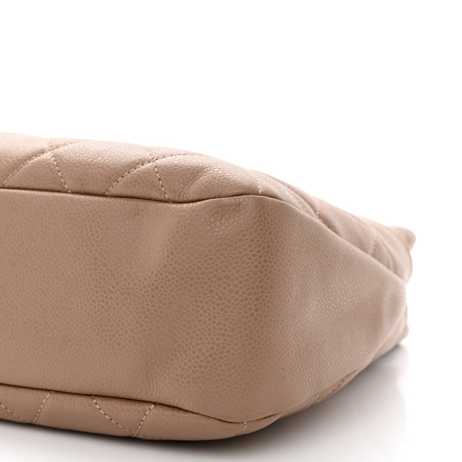 Chanel Caviar Quilted Timeless CC Soft Tote Beige 10 of 10