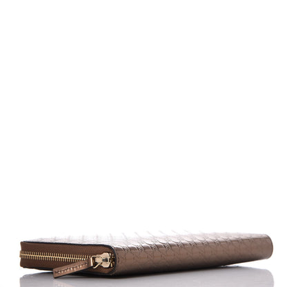 Gucci Shine Microguccissima Zip Around Organizer Wallet Acero 4 of 8