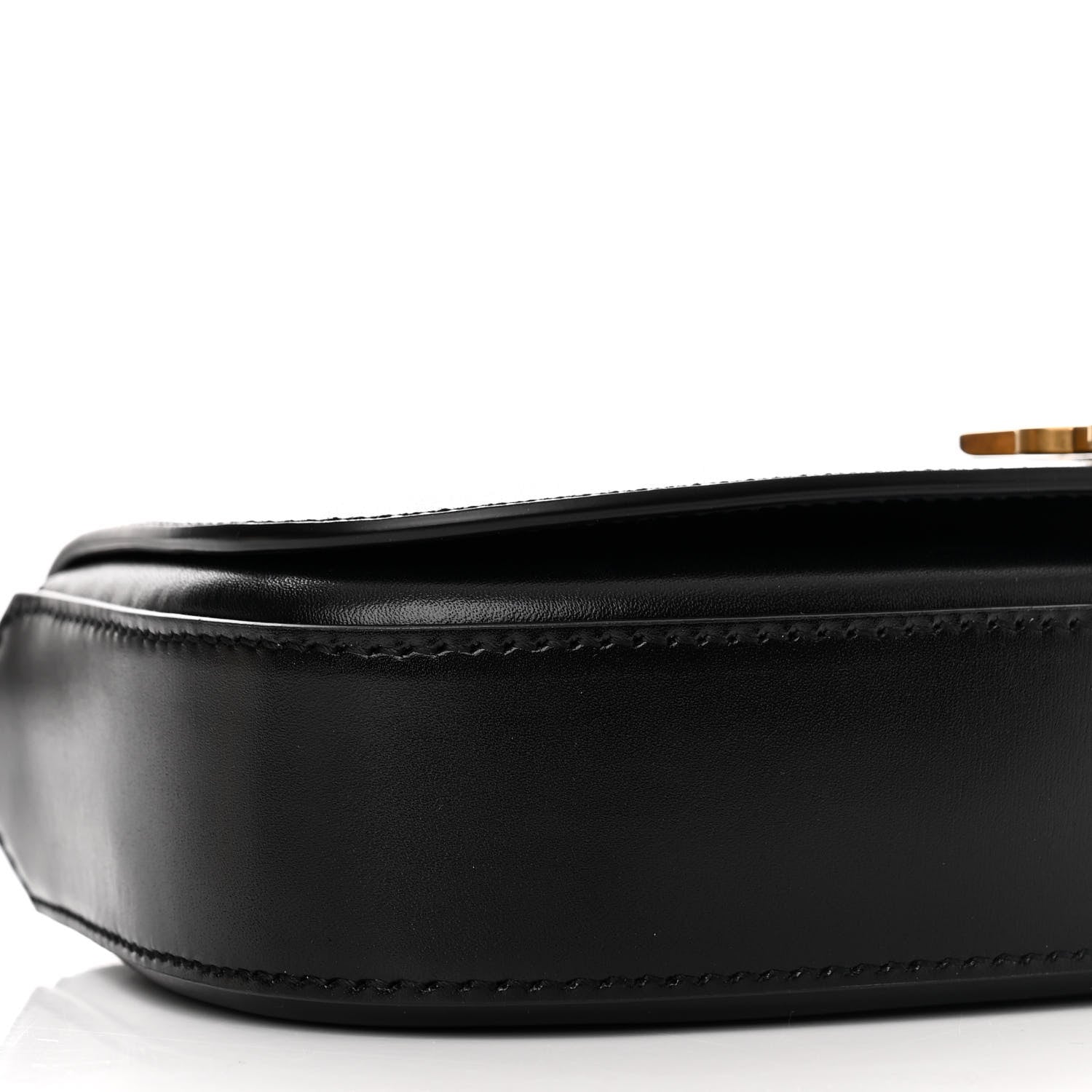 Saint Laurent Box Calfskin Mini Voltaire Shoulder Bag Black 9 of 12