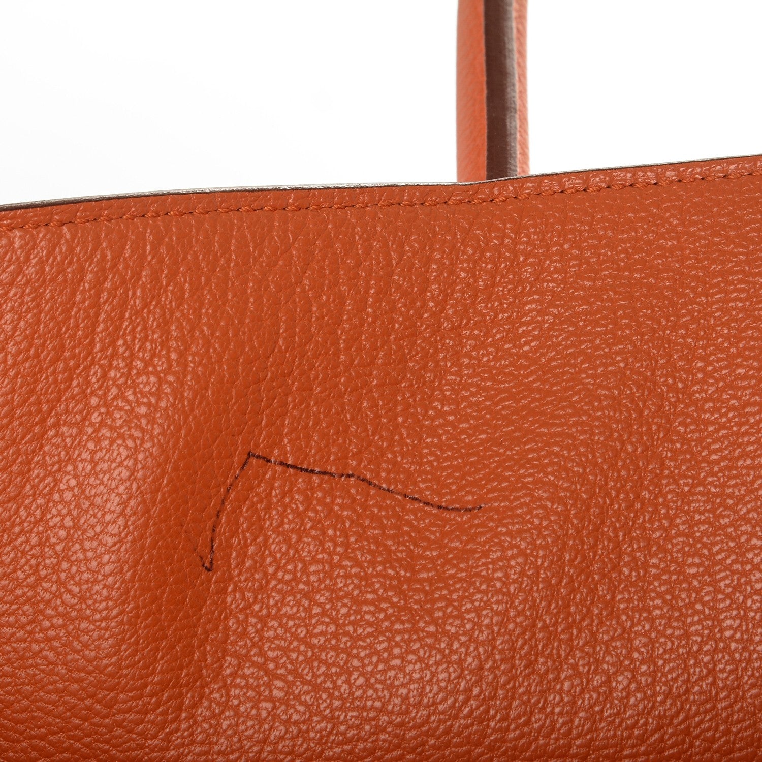 Hermes Togo Birkin 35 Orange 26 of 31