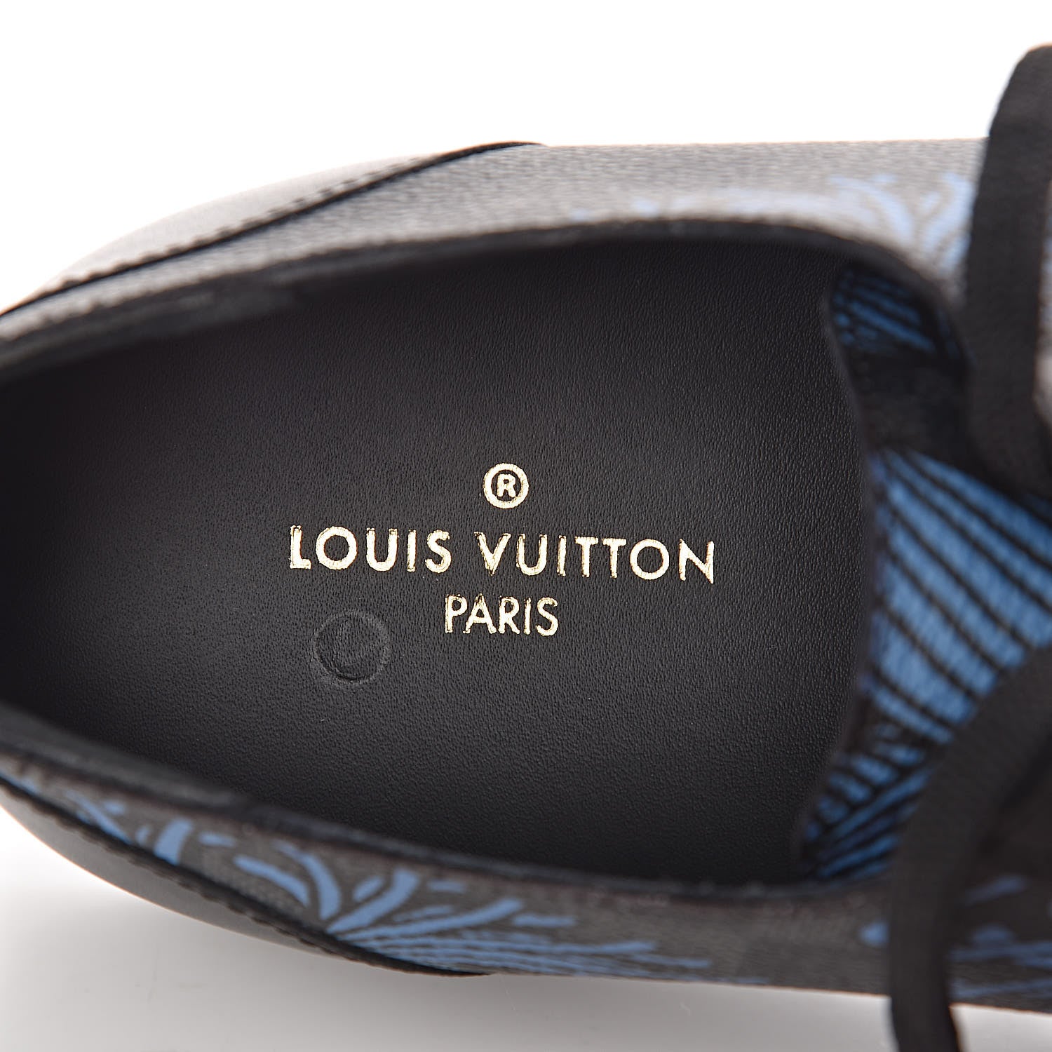 Louis Vuitton Damier Graphite Rope Sneakers 8 Blue 8 of 9
