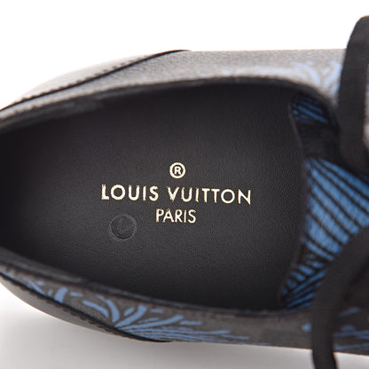 Louis Vuitton Damier Graphite Rope Sneakers 8 Blue 8 of 9