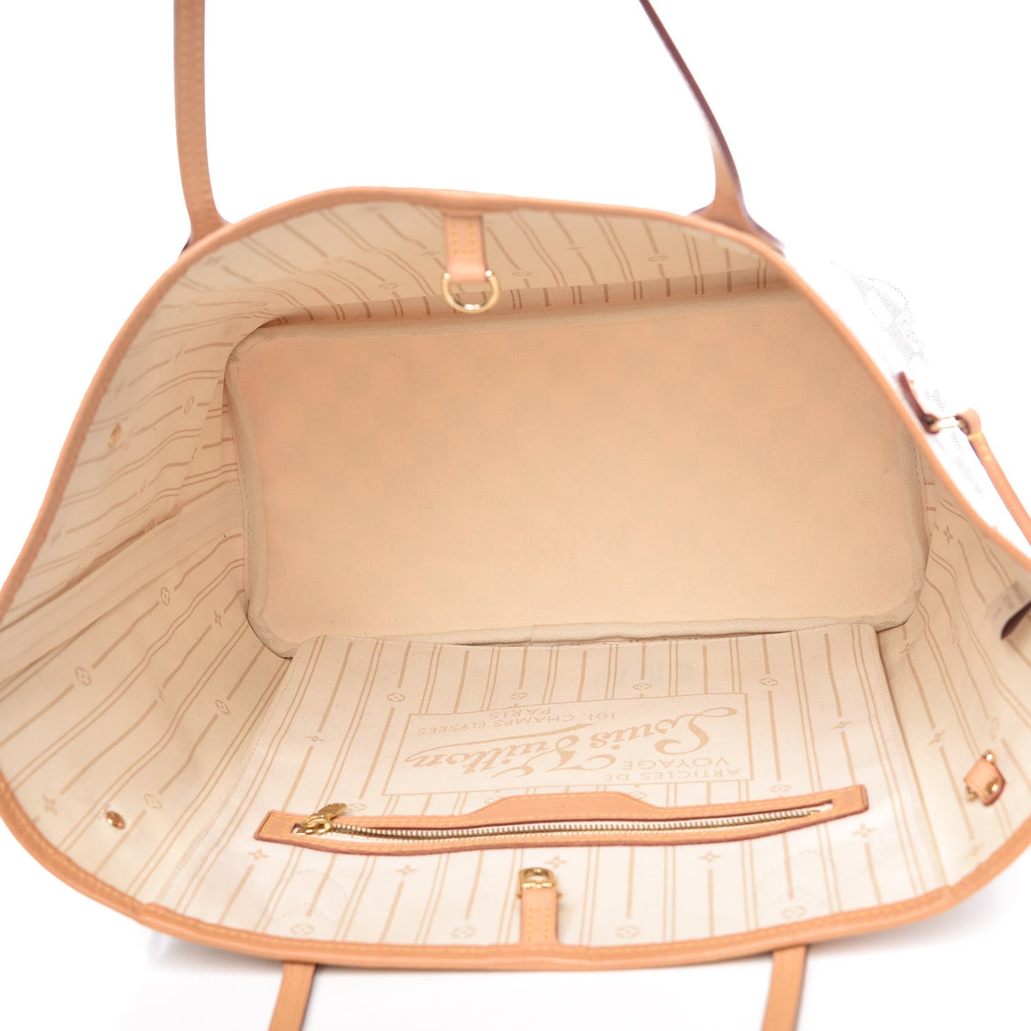 Louis Vuitton Damier Azur Neverfull MM 5 of 10