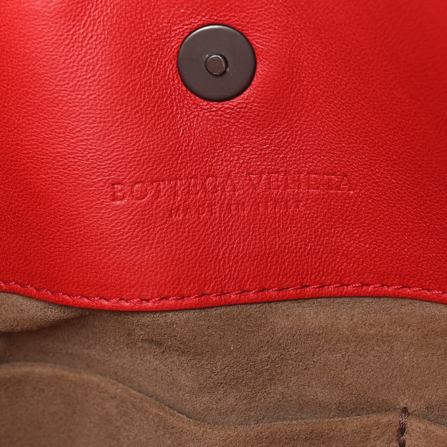 Bottega Veneta Nappa Intrecciato Medium Tote  Red 7 of 10