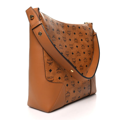 MCM Visetos Large Klara Hobo Cognac 3 of 16