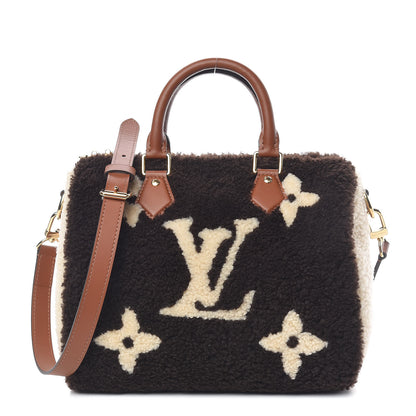 Louis Vuitton Monogram Teddy Speedy Bandouliere 25 1 of 14