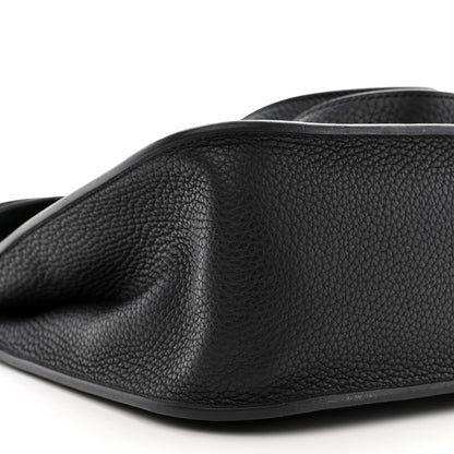 Hermes Taurillon Clemence Halzan 31 GM Black 9 of 10