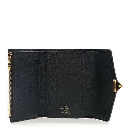 Louis Vuitton Monogram Pallas Compact Wallet NM Black 5 of 9