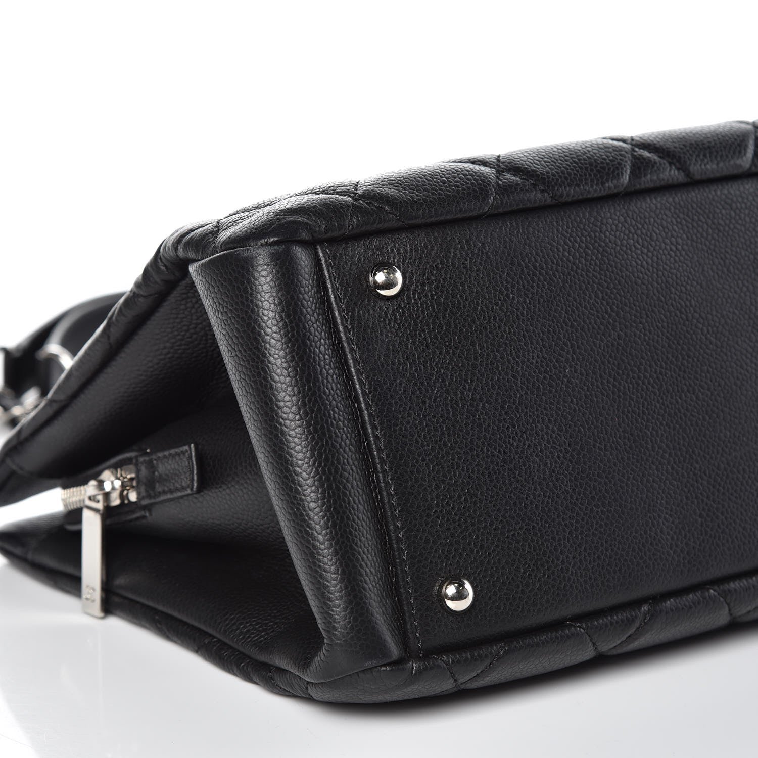 Chanel Caviar Quilted Timeless CC Tote Black 8 of 14