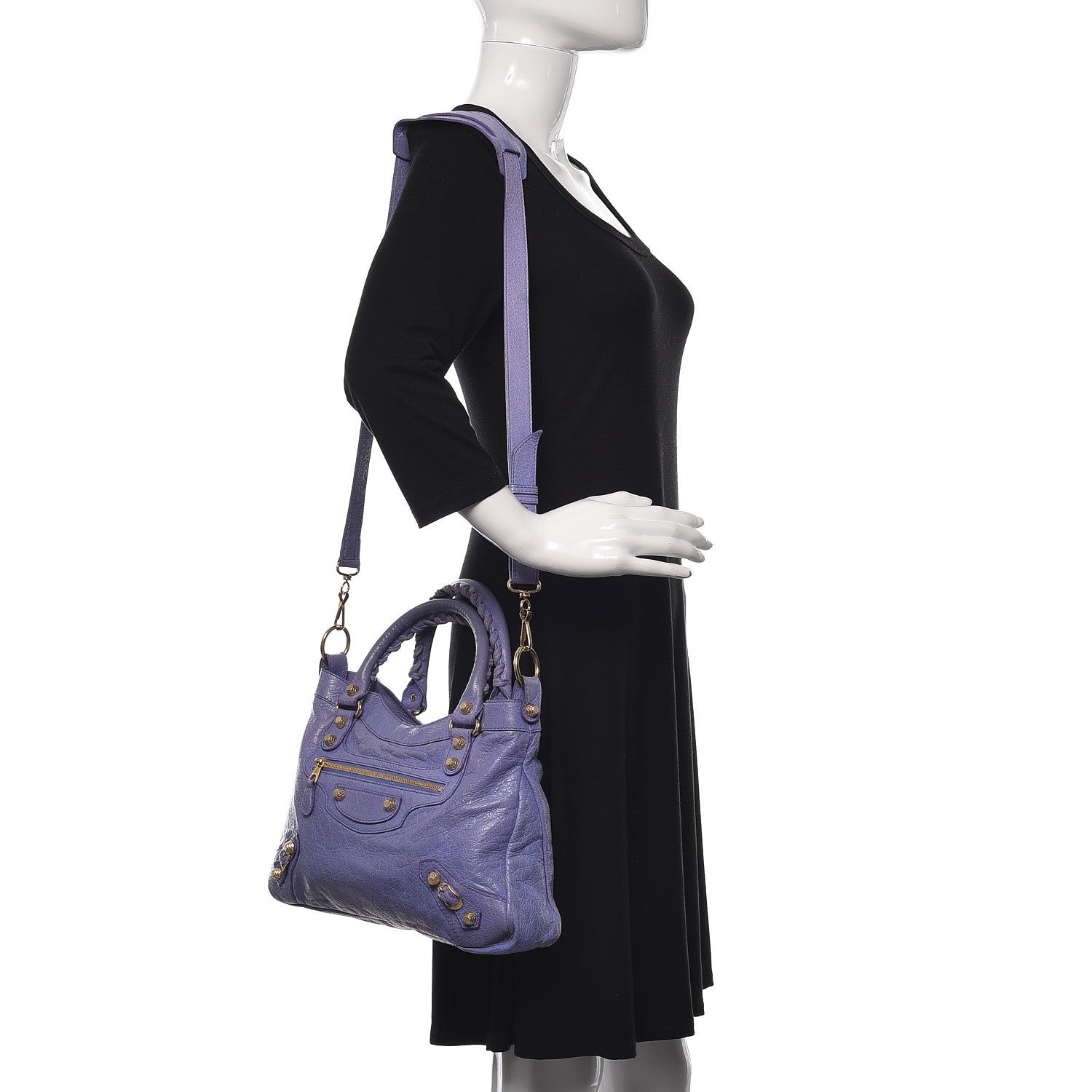 Balenciaga Agneau Giant 12 Gold Hardware Town Mauve Light Mauve 2 of 16