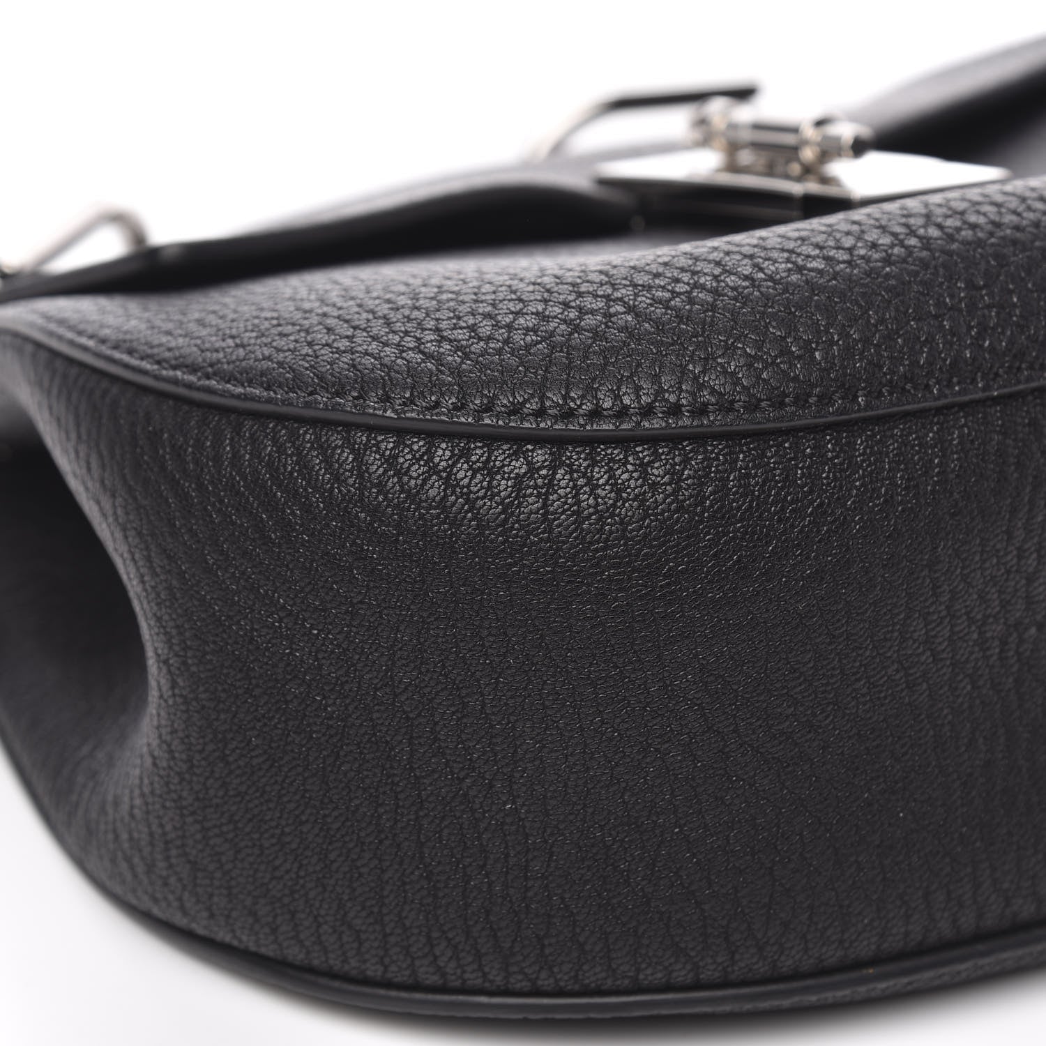 Chloe Grained Lambskin Drew Shoulder Bag Black 7 of 10