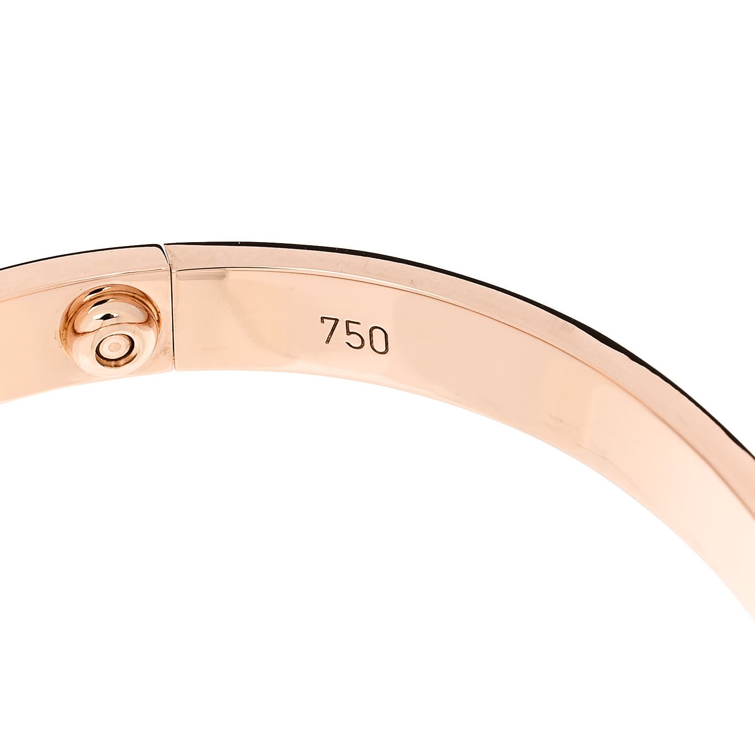 Cartier 18K Pink Gold LOVE Bracelet 17 4 of 4