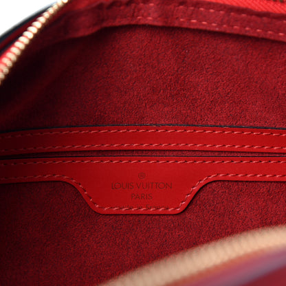 Louis Vuitton Epi Soufflot Castillan Red 9 of 11
