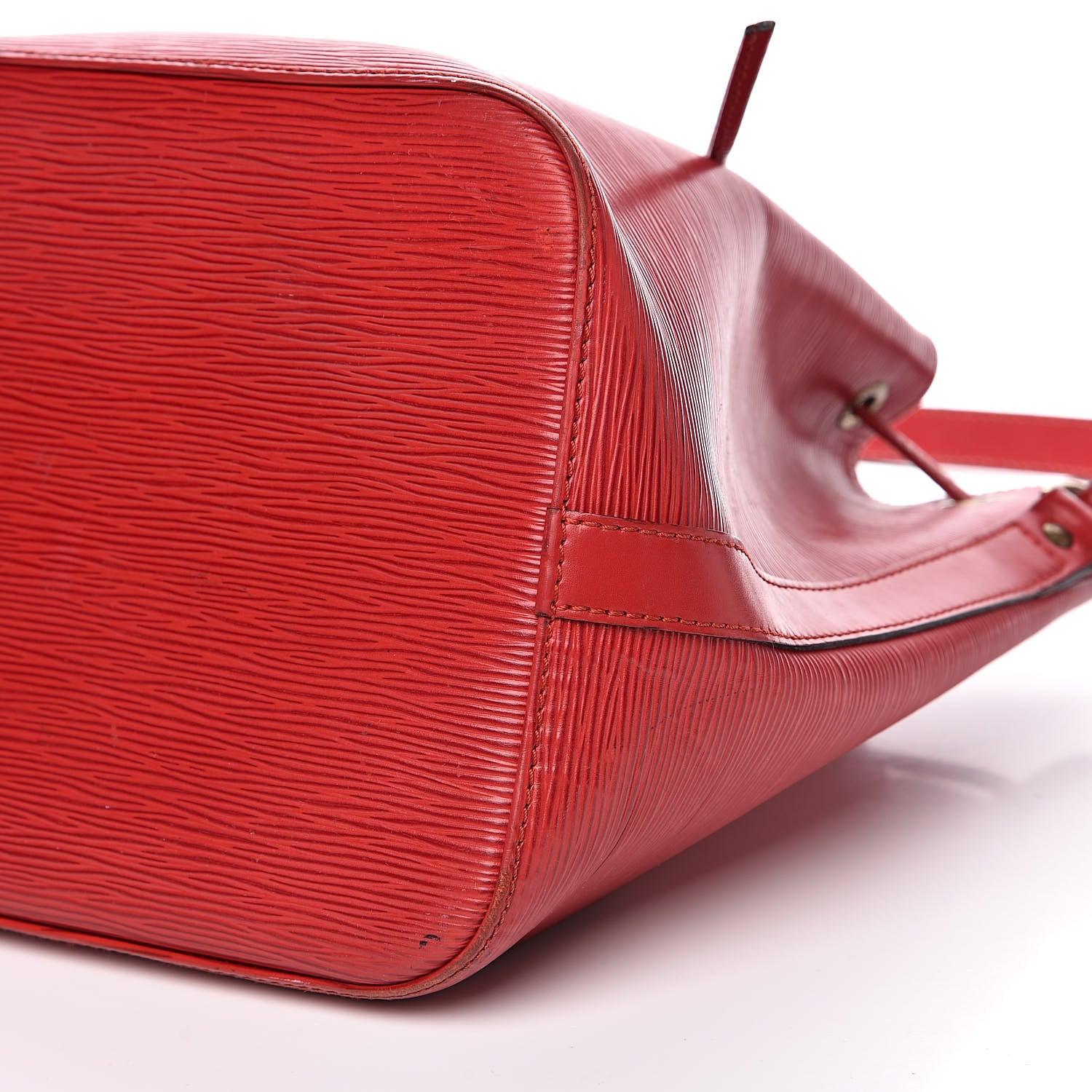 Louis Vuitton Epi Petit Noe Castillan Red 8 of 19