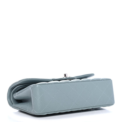 Chanel Caviar Quilted Small Double Flap Light Blue 3 of 7