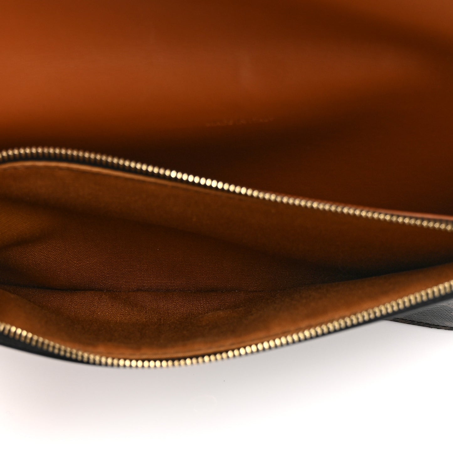Triomphe Canvas Lambskin Wallet On Strap Tan