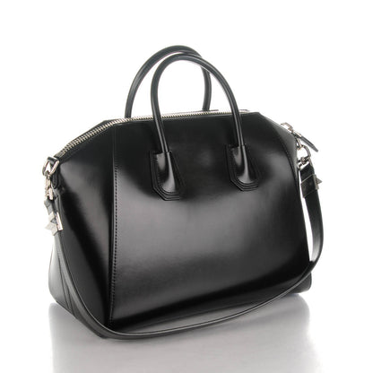 Givenchy Shiny Lord Calfskin Medium Antigona Black 3 of 7