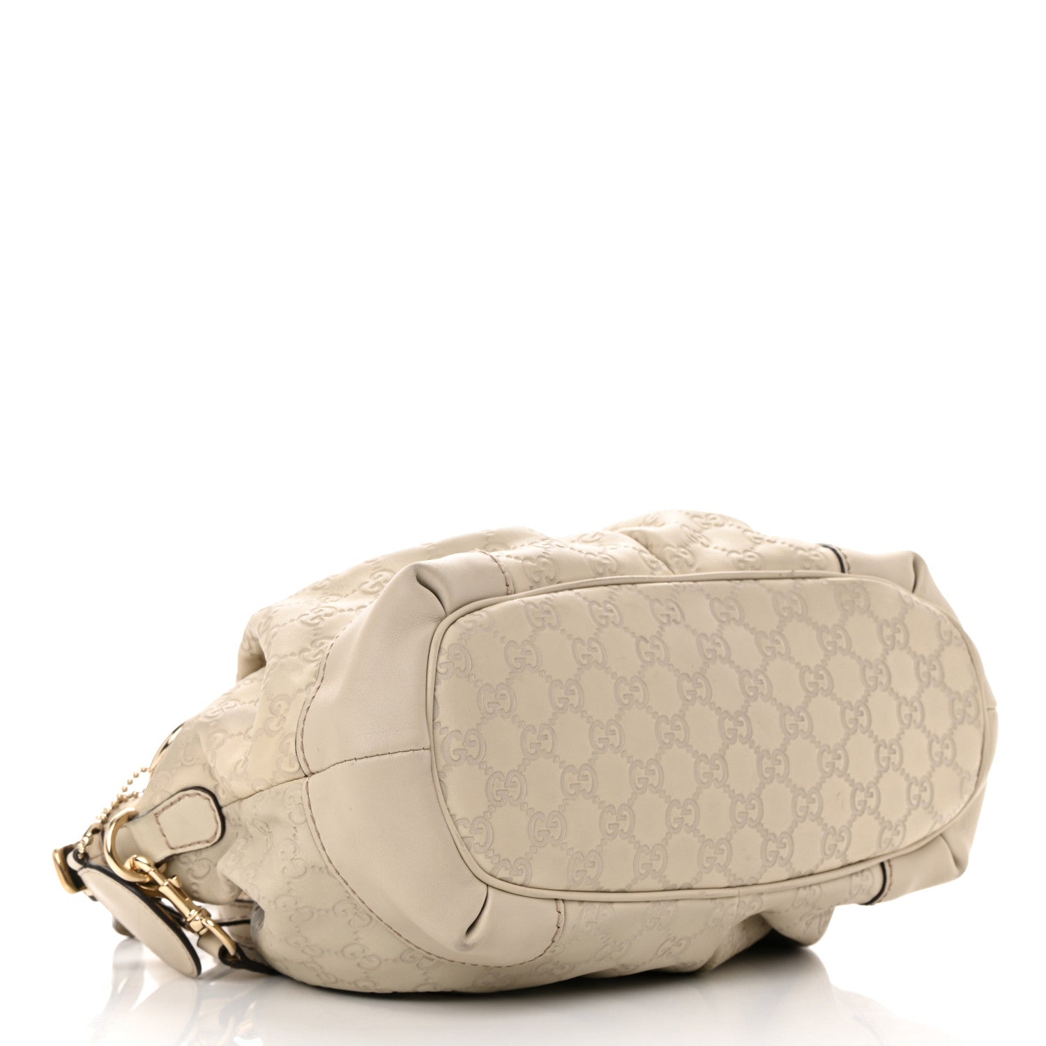 Gucci Guccissima Medium Sukey Top Handle Bag White 4 of 26