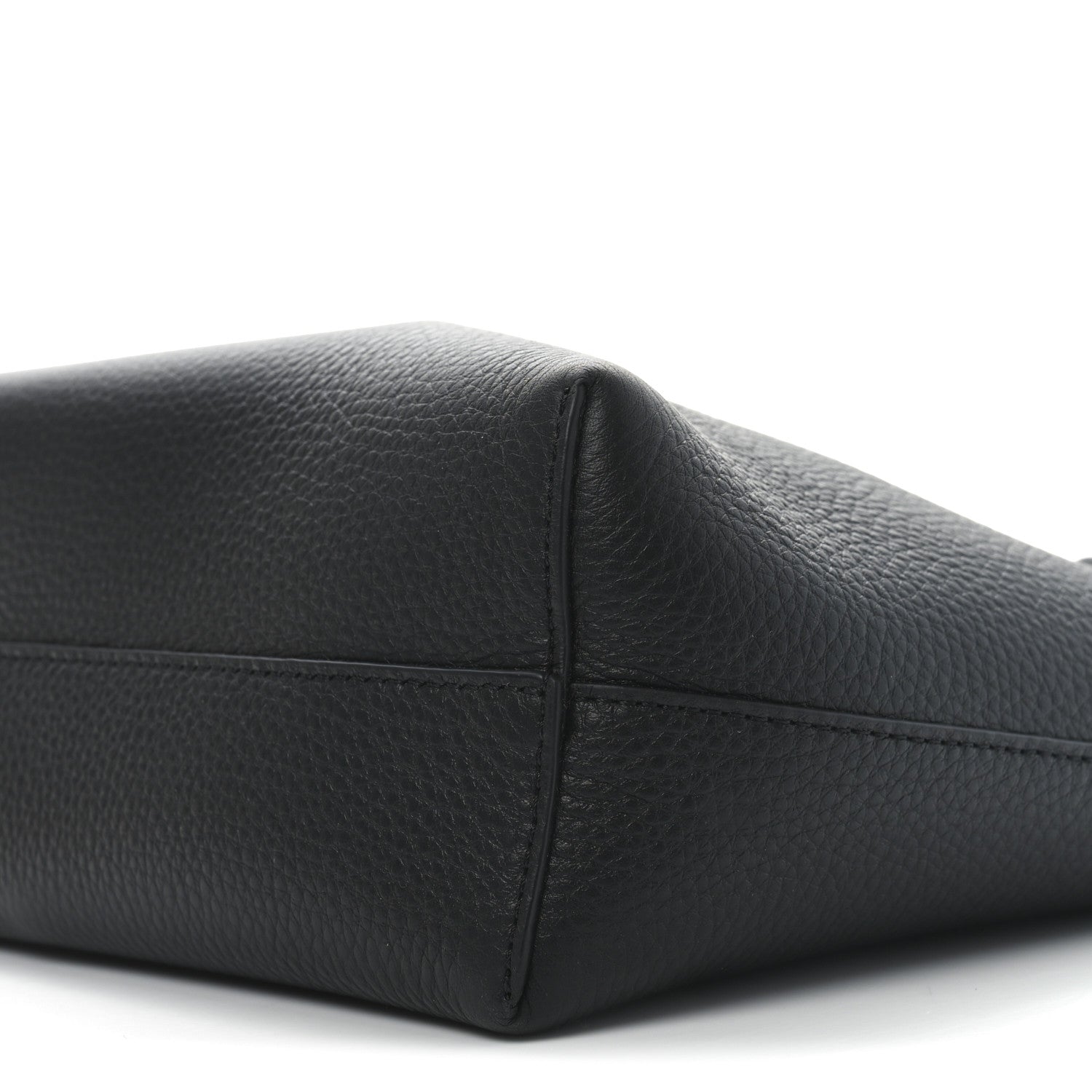 The Row Grained Calfskin Small Park Tote Black 10 of 10