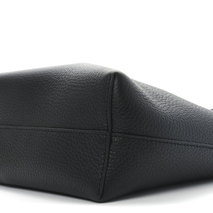 The Row Grained Calfskin Small Park Tote Black 10 of 10
