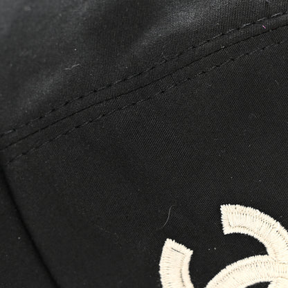 Chanel Cotton CC Cap Hat Black 10 of 11