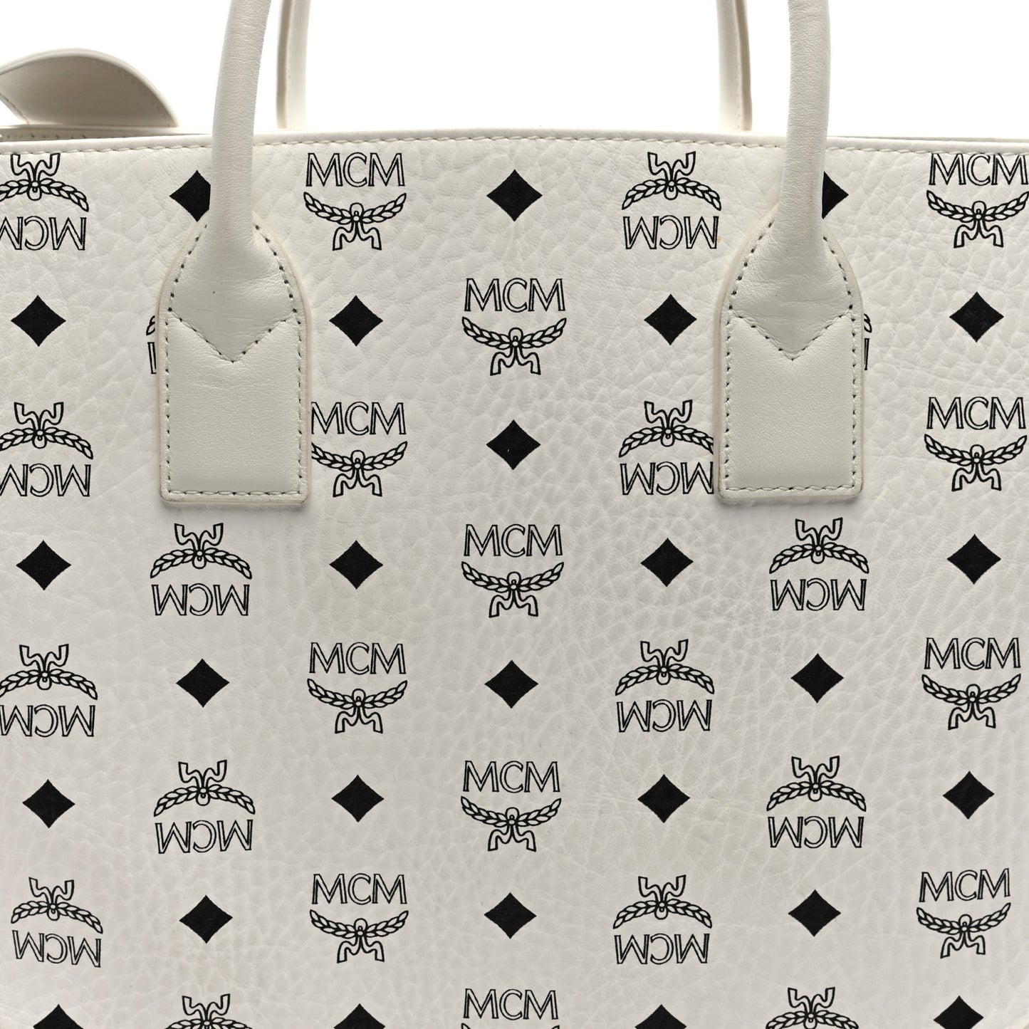Visetos Large Munchen Tote White
