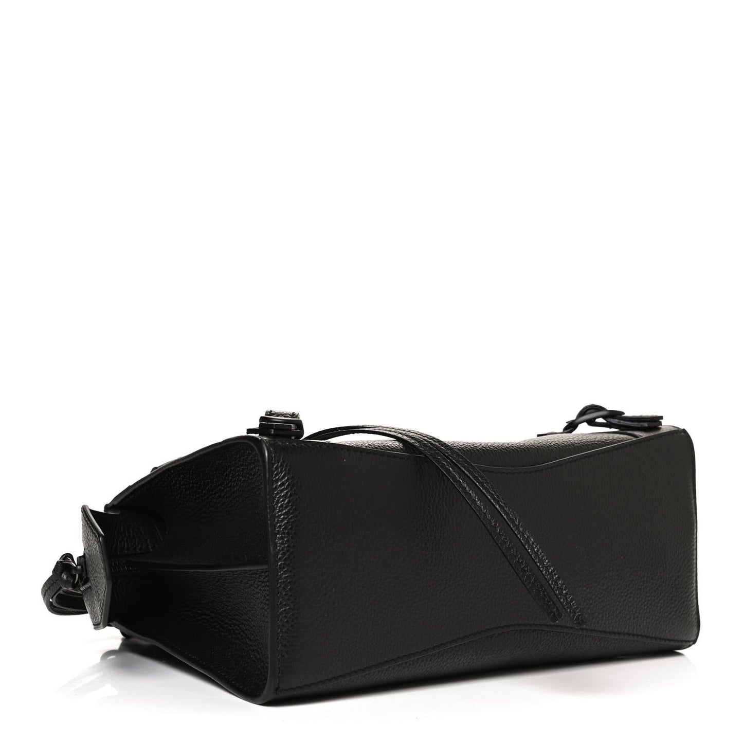 Grained Calfskin Neo Classic Black Hardware XS City Black