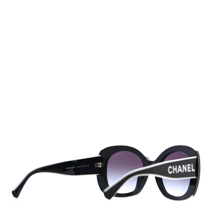 Chanel Acetate Sunglasses 71414A Black 3 of 7