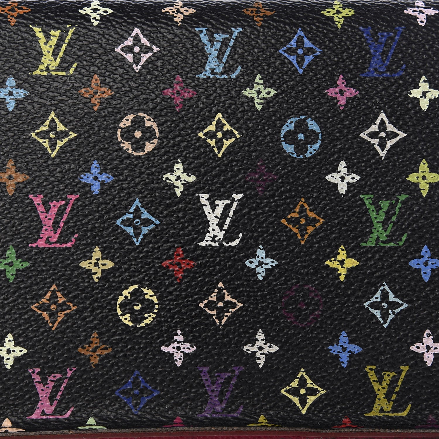 Louis Vuitton Monogram Multicolor Insolite Wallet Black Grenade 9 of 9