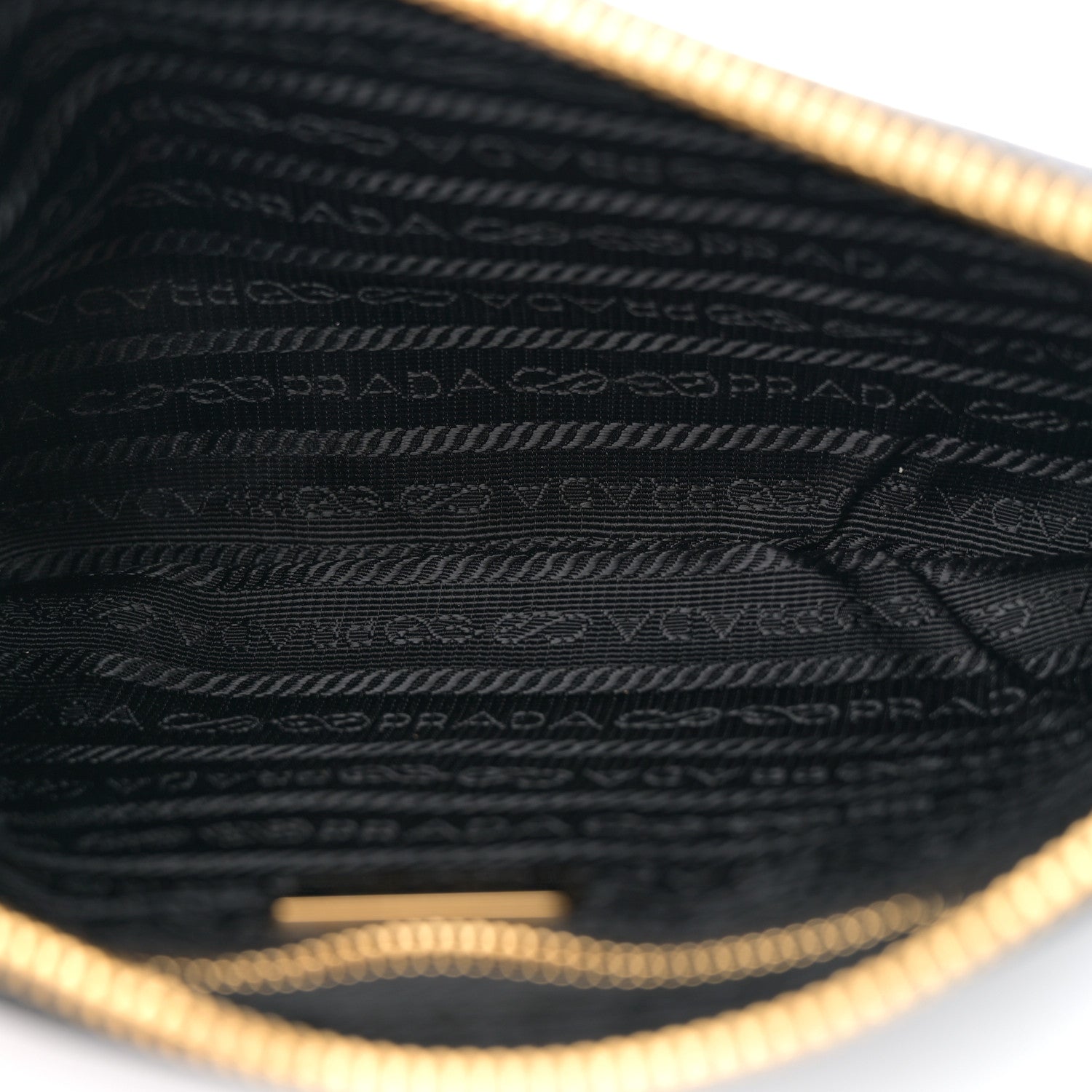 Prada Re-Nylon Saffiano Pouch Black 5 of 9