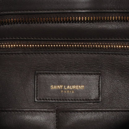 Saint Laurent Calfskin Medium Classic Y Cabas Gray 6 of 8